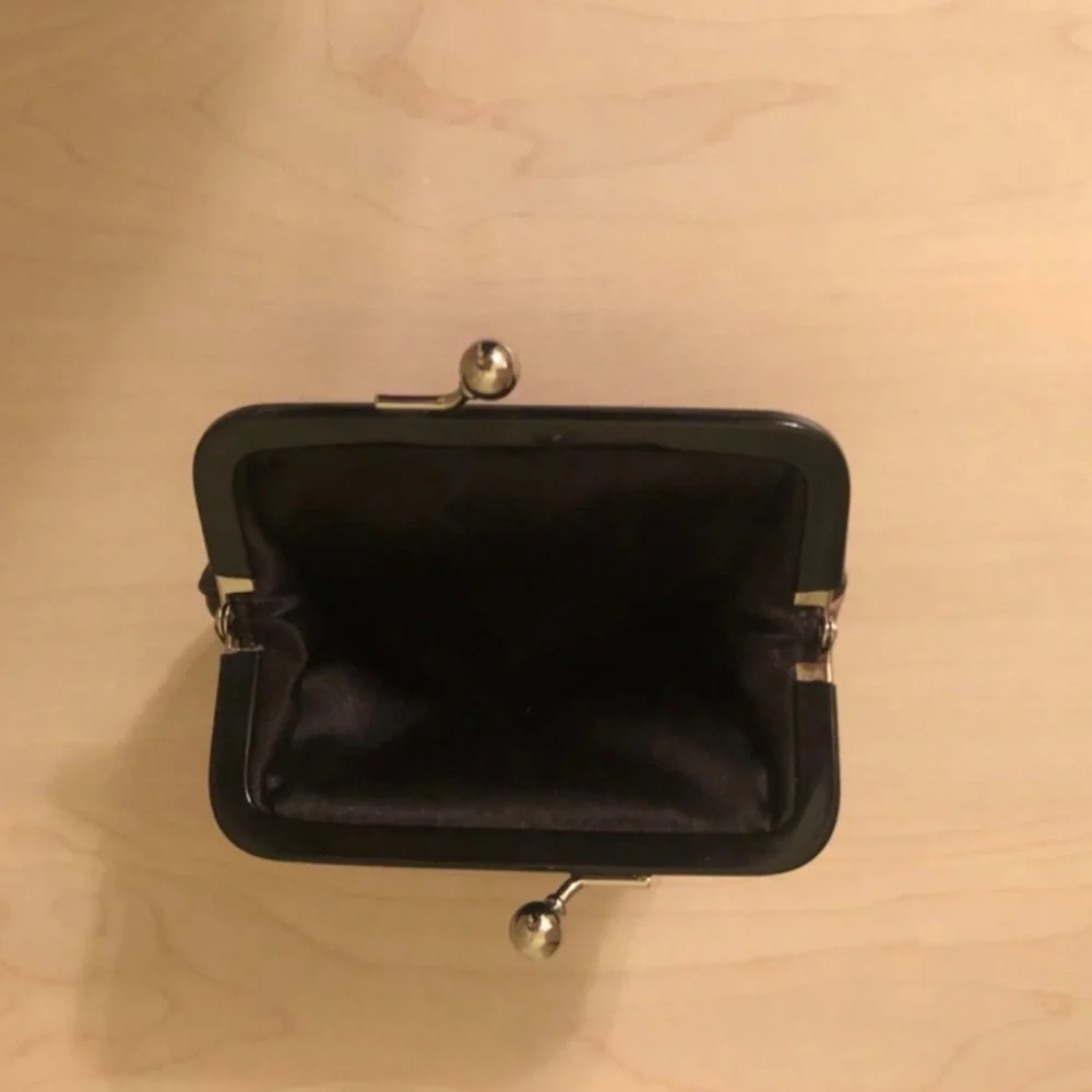 Sale! New Coach Black Leather Bag w/ Bird & Star Detail & Coach Coin Purse
